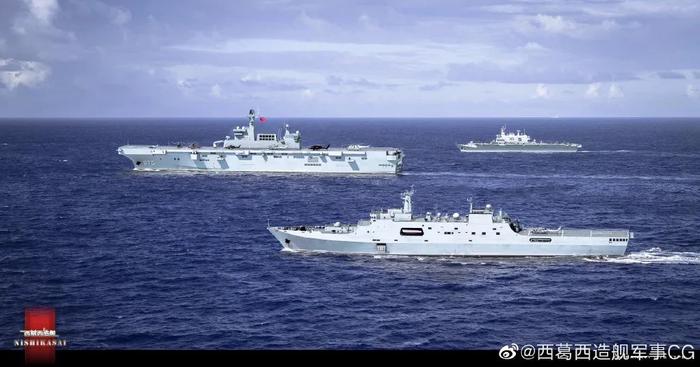 看齐美军！中国075型“两攻”试航在即，中国版“火力侦察兵”现身！