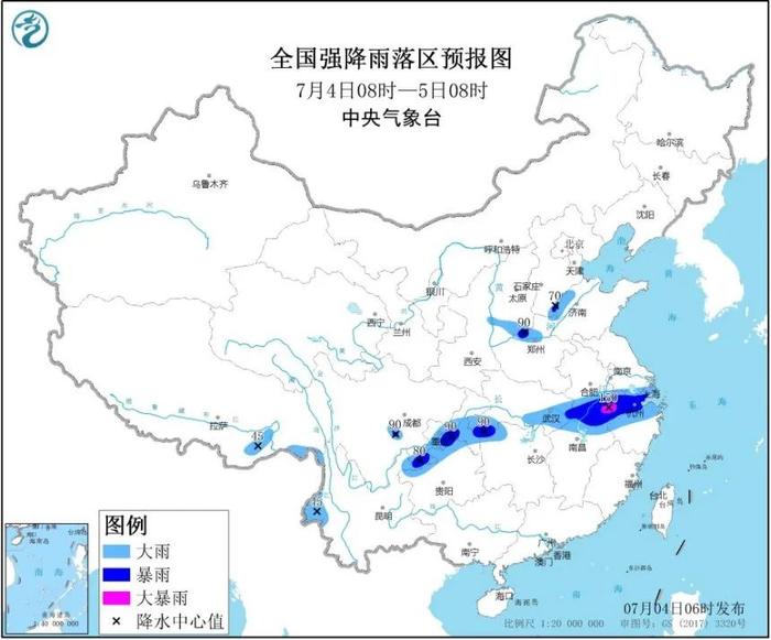 暴雨、大暴雨凶猛来袭！六安人请做好准备！