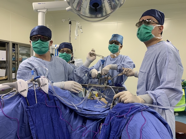 图说:日前，华克勤教授团队为许阿姨施行了手术 采访对象供图