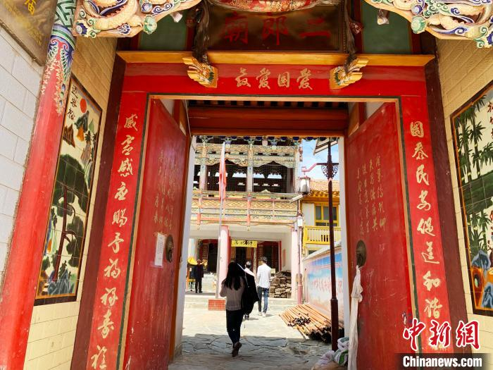 图为道教的二廊庙。　孙睿 摄