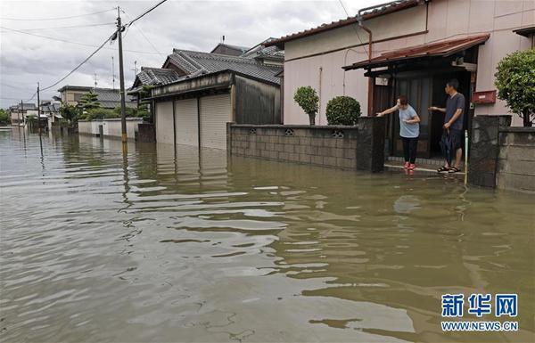 日本九州地区暴雨已致55人死亡