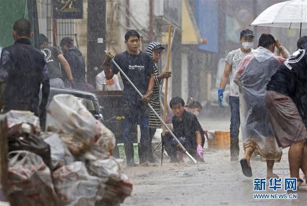 日本九州地区暴雨已致55人死亡