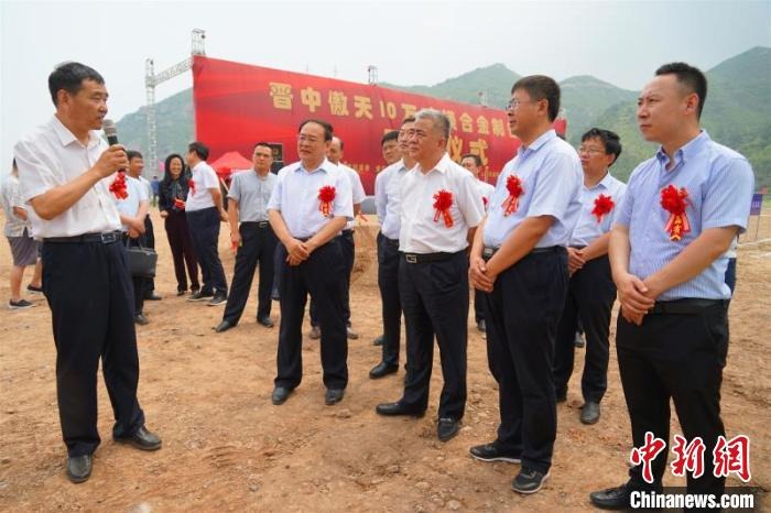 近年来，昔阳县聚力项目建设、抓实招商引资、营造最优环境。　杜利勇 摄
