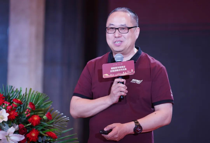 ▲酣客酱酒创始人、酣客酒业董事长王为