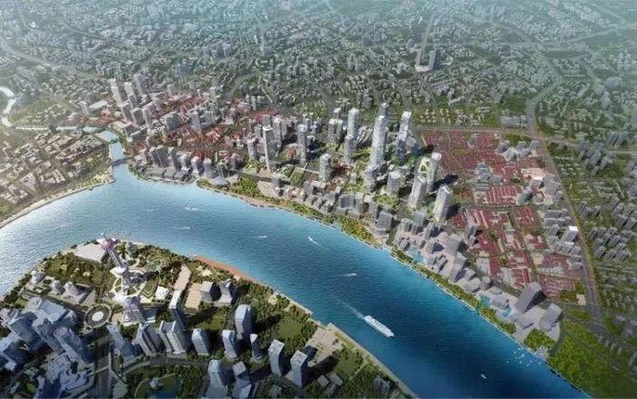  北外滩规划效果图