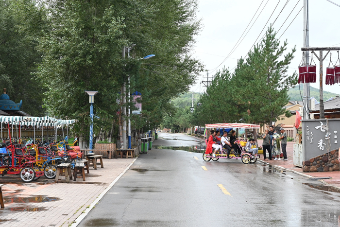 民俗风情一条街&nbsp; 澎湃新闻记者 孙湛 图