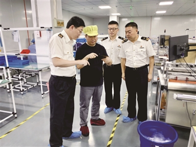  吴江海关深入企业调研复工达产情况