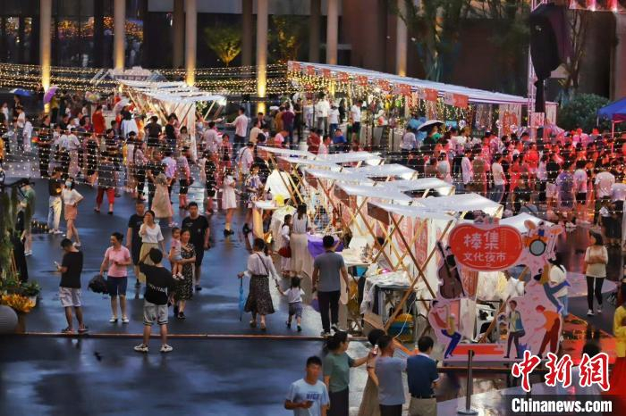 图为浙江宁波夜景 宁波市文化广电旅游局供图