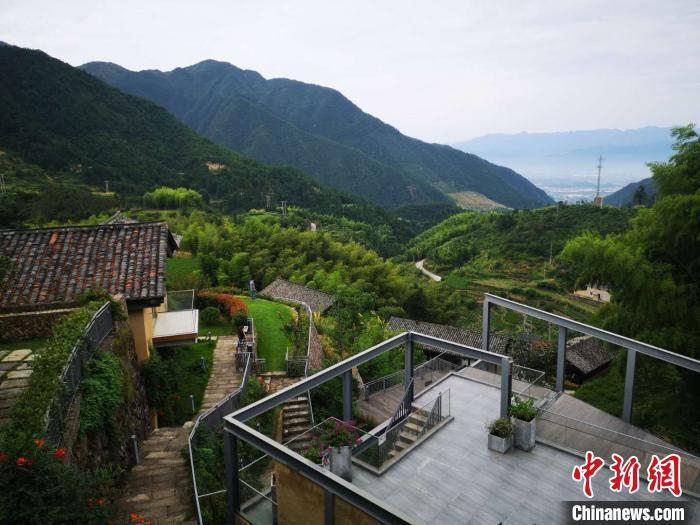 浙江丽水松阳一处传统村落打造民宿。　范宇斌 摄