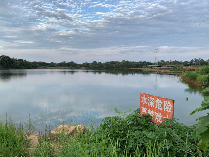 当年张玉环被指认抛尸的下马塘水库。&nbsp; &nbsp;王倩 摄