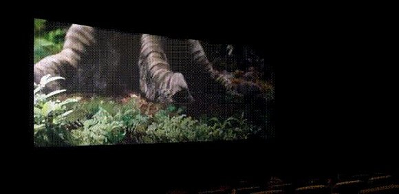 ▲在看电影的时候感受到与画面同步的气味