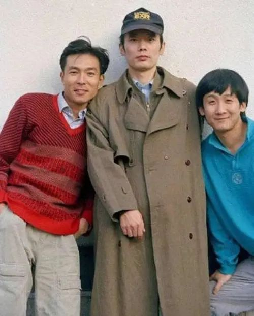 年轻时的谢园、葛优、梁天