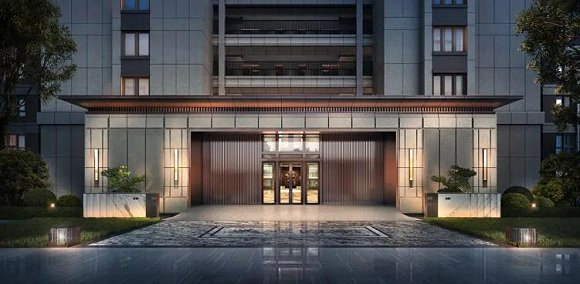 金地湖城风华效果图