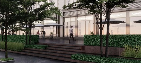 商业街景观设计效果图（仅供参考）
