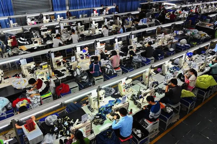 莆田的一处制鞋车间