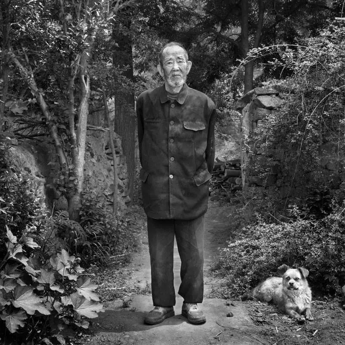 ▲老兵刘梦元，参加过抗日战争和解放战争，2016年8月25日过世，享年93岁。