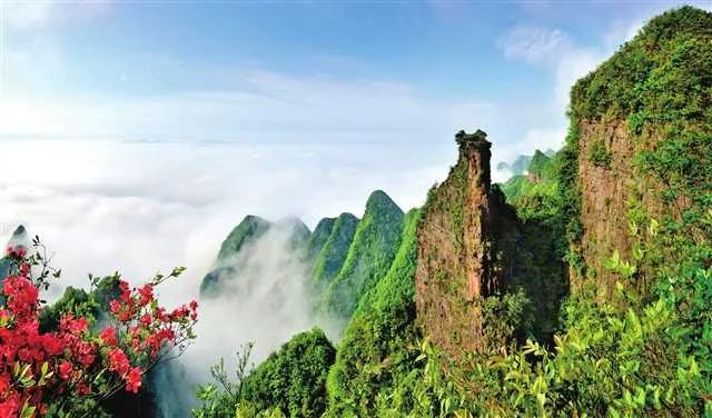 川河风光—金蟾求凰 秀山县委宣传部供图