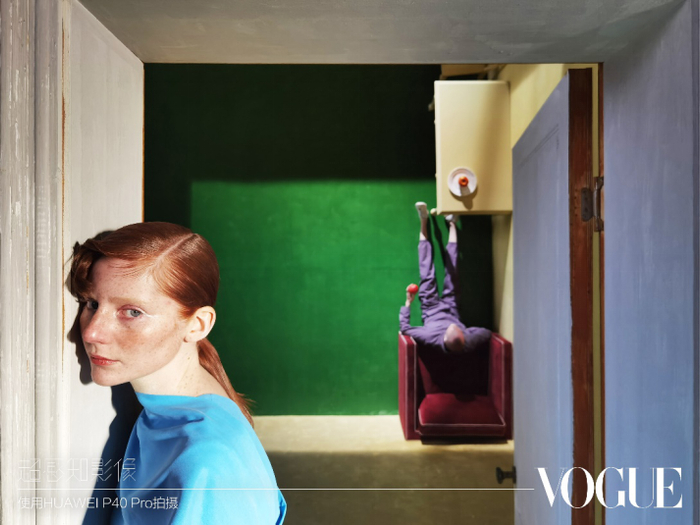 图：摄影师黎晓亮使用华为P40 Pro拍摄「 An Inner Room 空间与秩序」主题大片，感知自我 