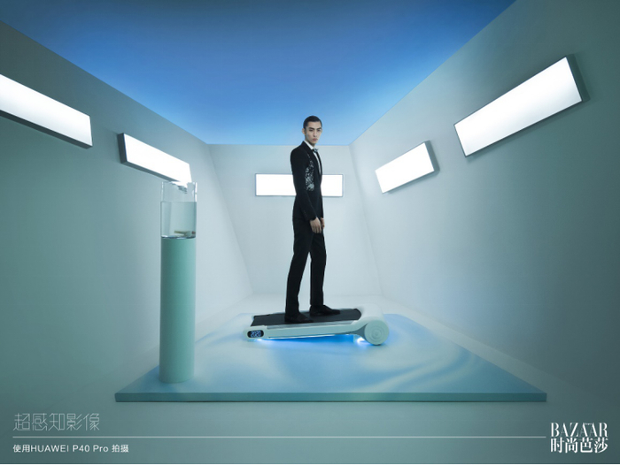 图：摄影师梁恒溢使用华为P40 Pro拍摄「公寓2020」主题大片，感知艺术世界 