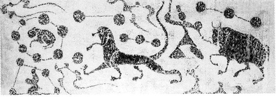 　　河南南阳画像石牵牛织女图 张从军/提供