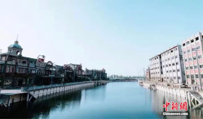 拍摄实景地 。苏州华谊兄弟电影世界供图