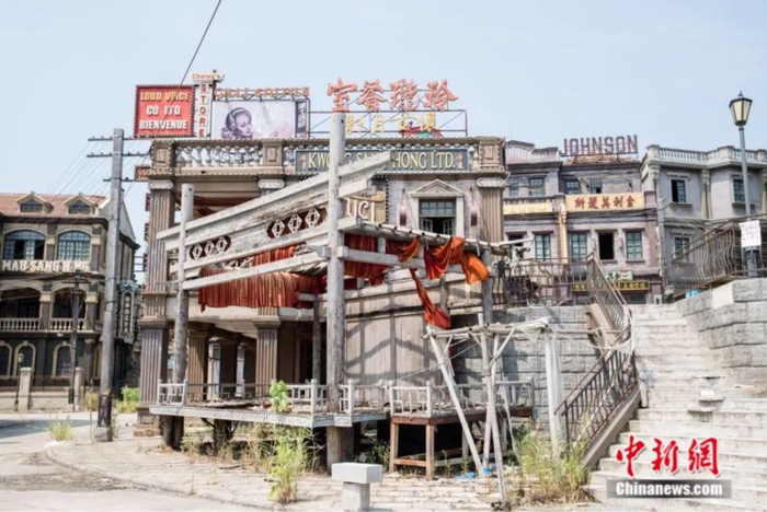 拍摄实景地 。苏州华谊兄弟电影世界供图