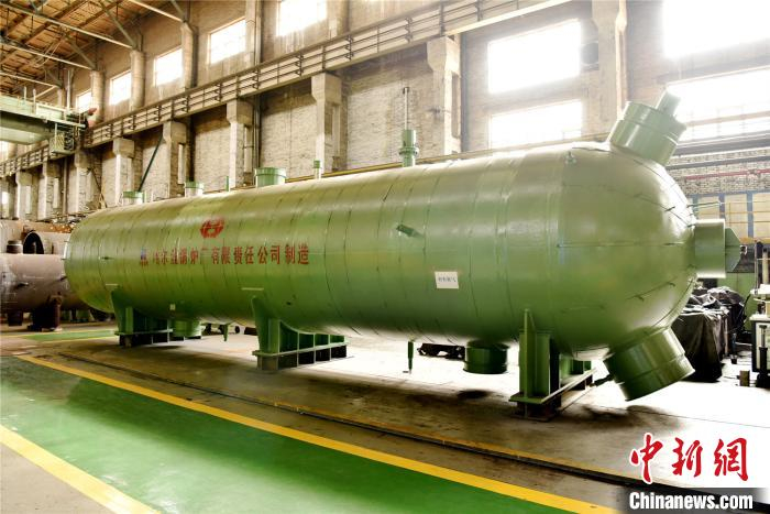 “国和一号228示范工程”高压加热器 赵文博 摄