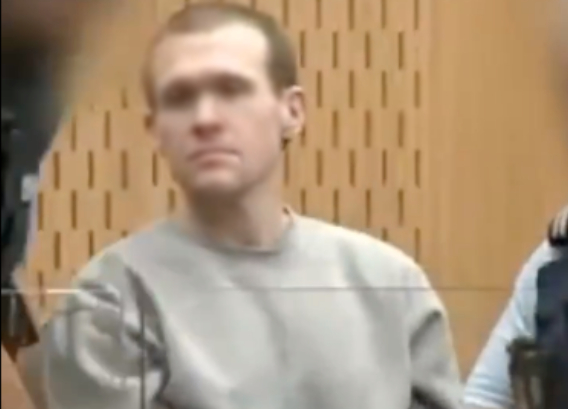 新西兰清真寺枪击案枪手布伦顿·塔兰特  （视频截图）