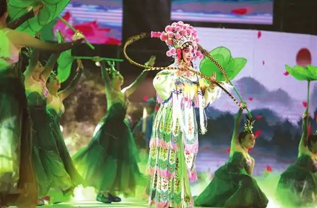 川剧表演 图：万州区委宣传部