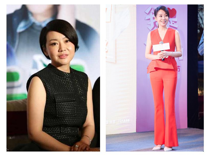 ▲48岁的闫妮看着像28岁