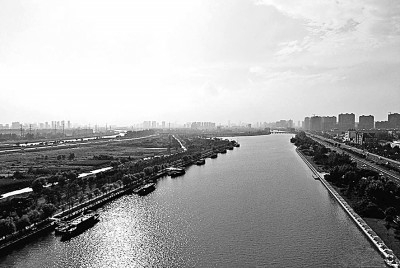 京杭大运河淮安段 资料图片