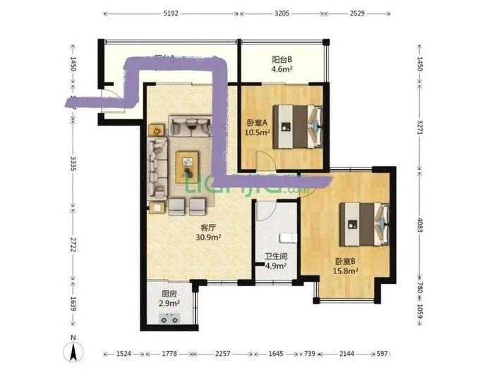 《三十而已》里的户型图：发掘一个全新吃瓜角度