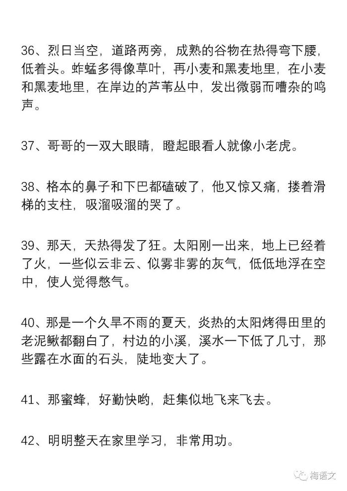 小学语文一二三年级好词好句积累，记得打印，新学期用起来！