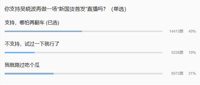 明晚19:00，吴晓波新国货直播第二场！