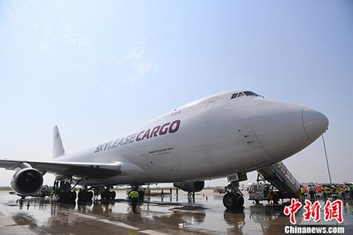 资料图：波音747飞机。 中新社记者 唐小晴 摄