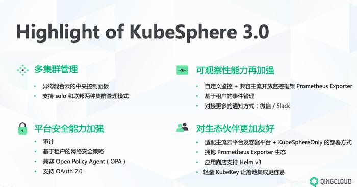 看全新升级的KubeSphere 3.0 如何助力企业在容器混合云时代乘风破浪