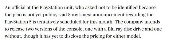 彭博社：索尼计划本月公开 PS5 方面新消息