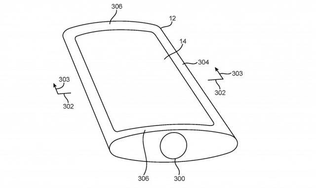 新专利显示苹果研究曲面iPhone机身