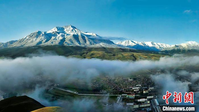 图为“东方瑞士”祁连县的自然美景。祁连县宣传部供图