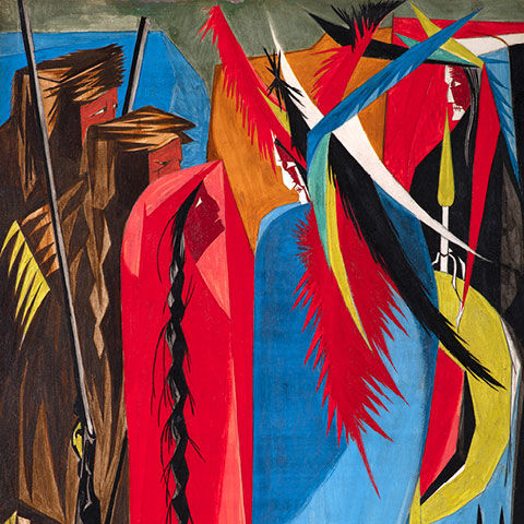 　雅各布·劳伦斯作品