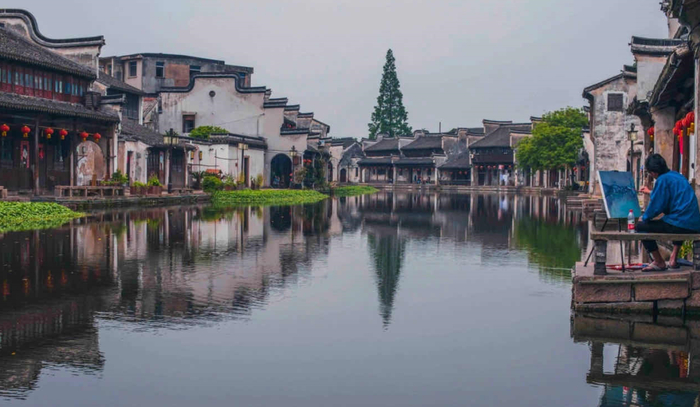 ▲南浔古镇