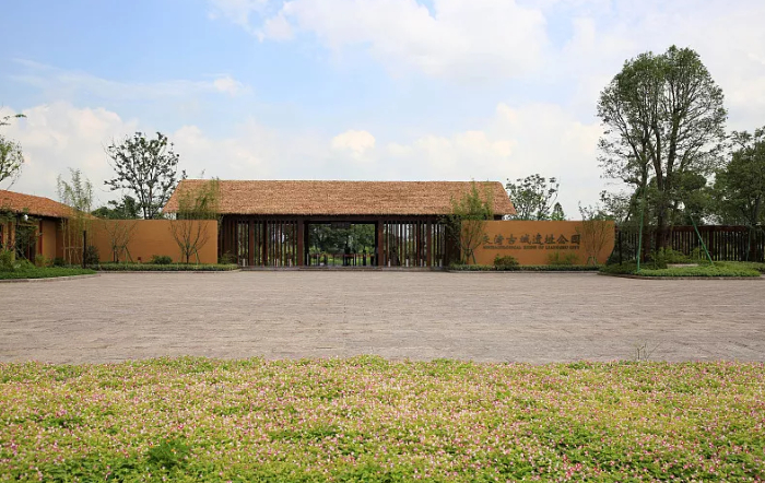 ▲杭州良渚古城遗址公园