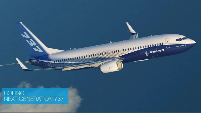 波音737NG示意图，图源：波音官网。