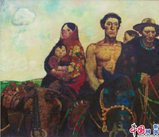 周春芽 春天来了