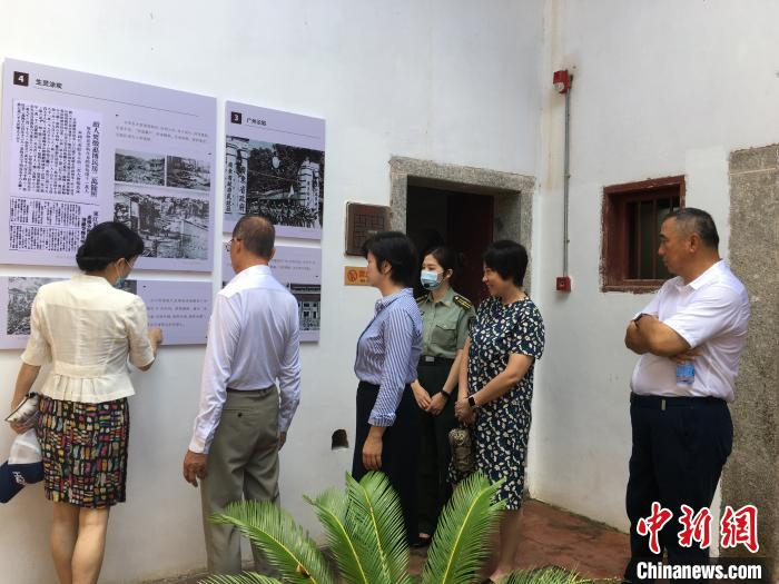 图为“叶挺与广东抗战”主题展现场。　宋秀杰 摄