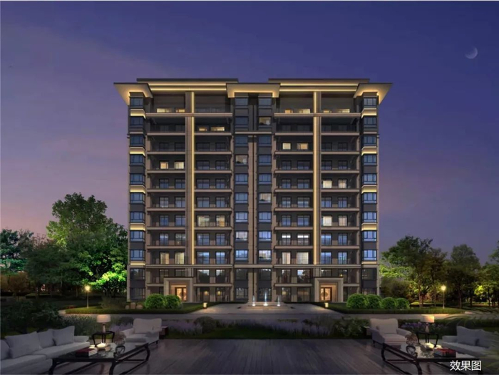 融创·雁来湖小镇首开区A1地块T3楼栋效果图