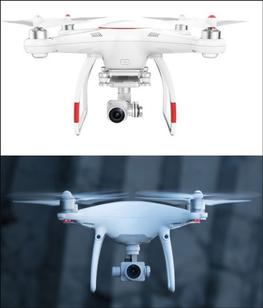 上为X-Star，下为大疆精灵