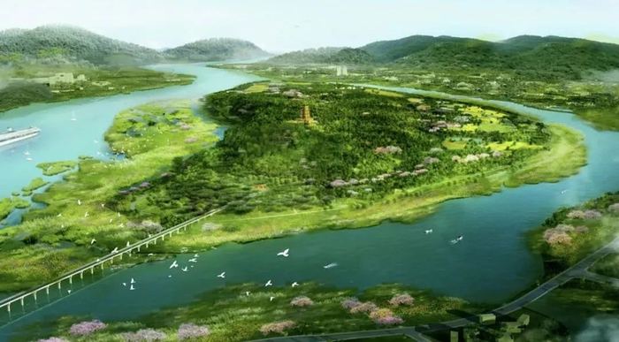 广阳岛效果图 图：南岸区委宣传部