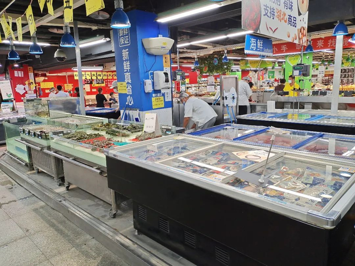 ▲沃尔玛朝阳店