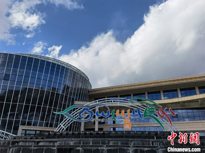 图为“云藏”大数据中心。　祁增蓓　摄